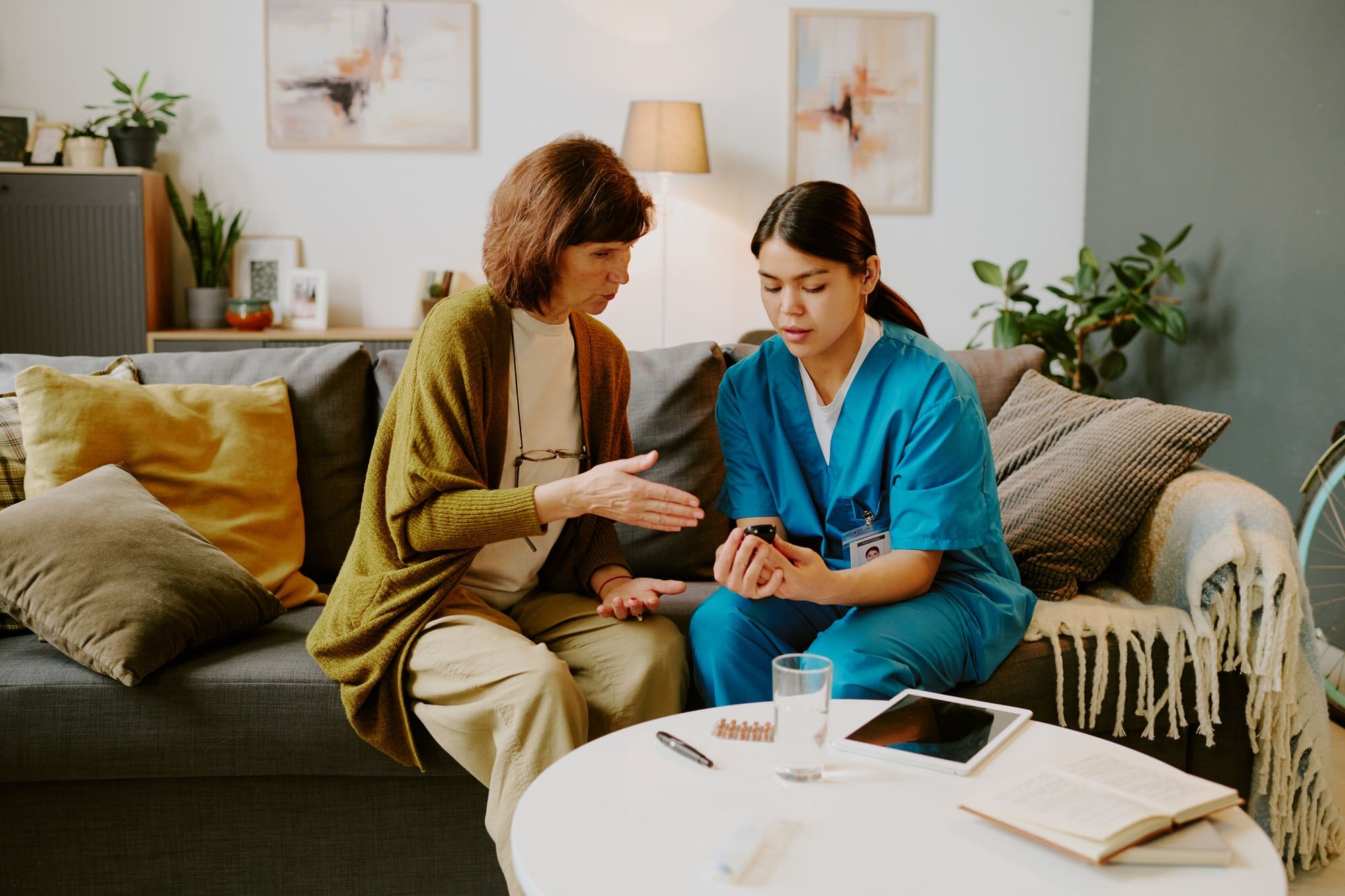 Discussing Medical Treatment Plan with Healthcare Professional